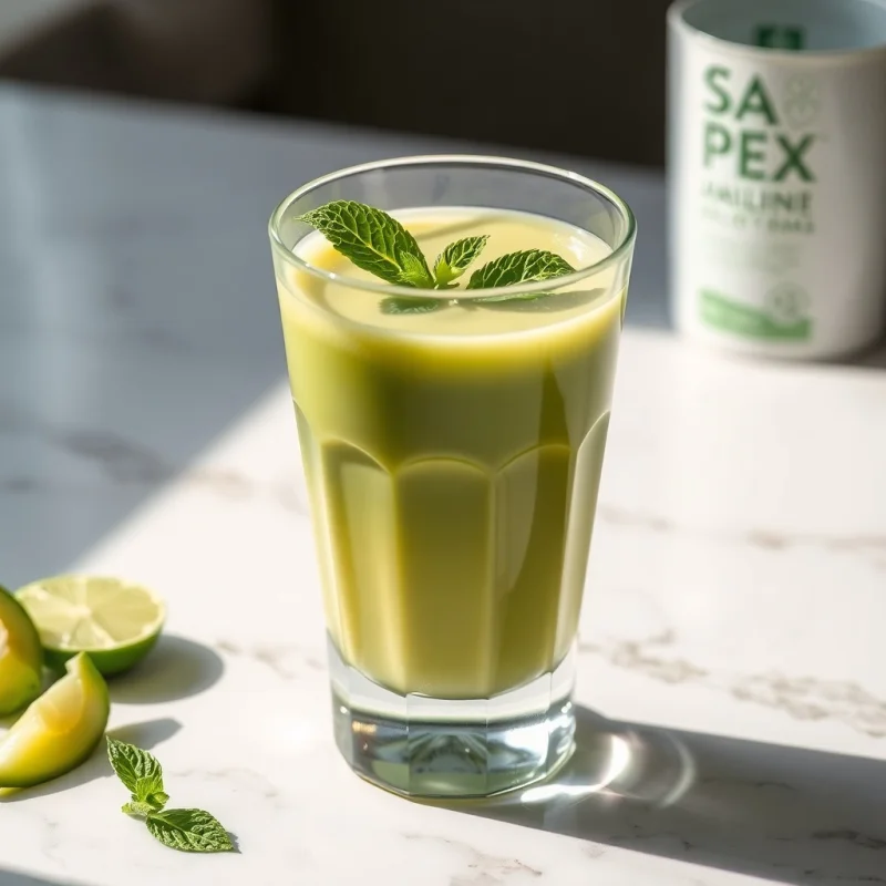 Elixir Esmeralda: Palta y Lima Frío