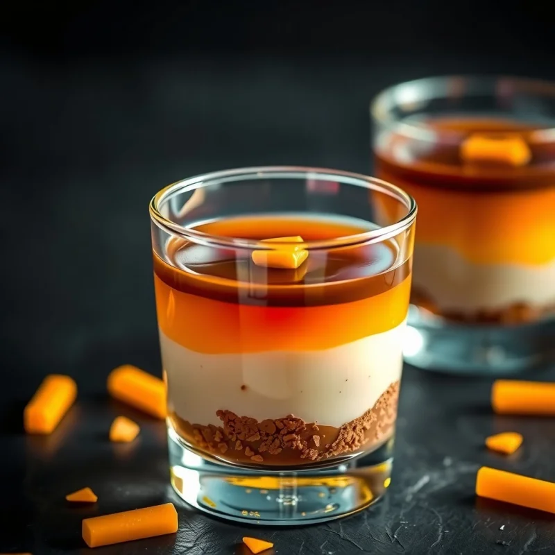 Suspiro Cítrico con Mousse de Mandarina