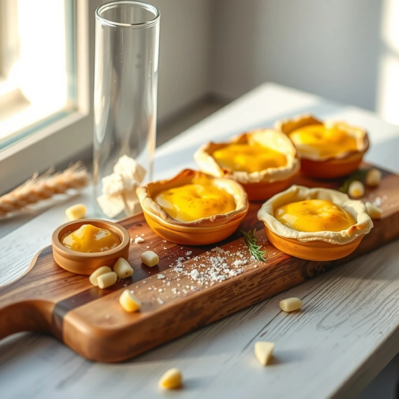 Mini Quiches Cremosos de Maíz y Queso