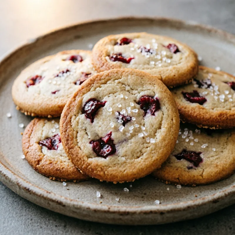 Cookies de Cereza y Regaliz Fundentes
