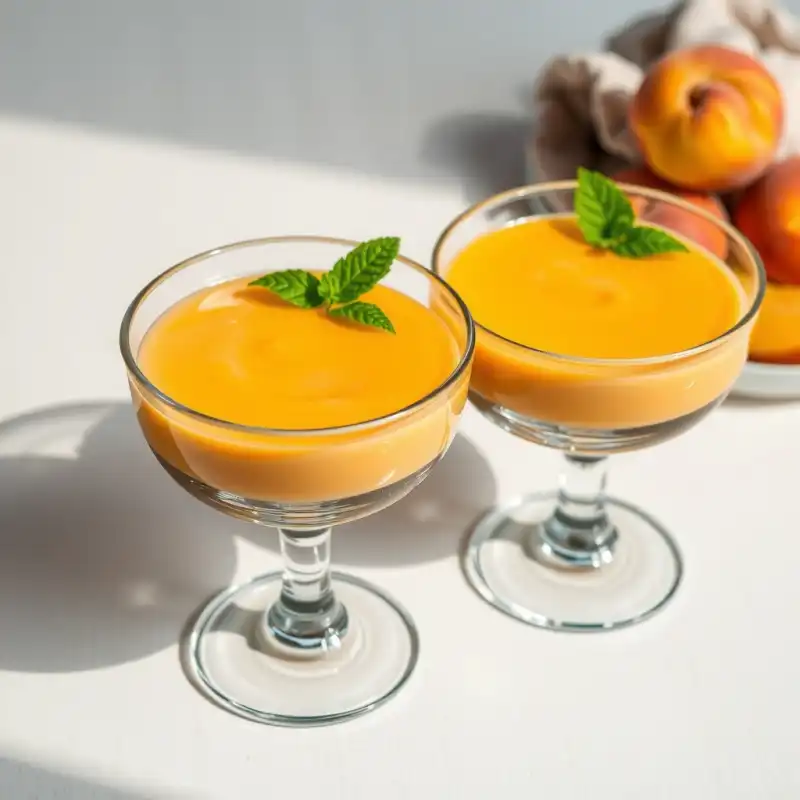 Susurro Cremoso de Durazno y Albahaca