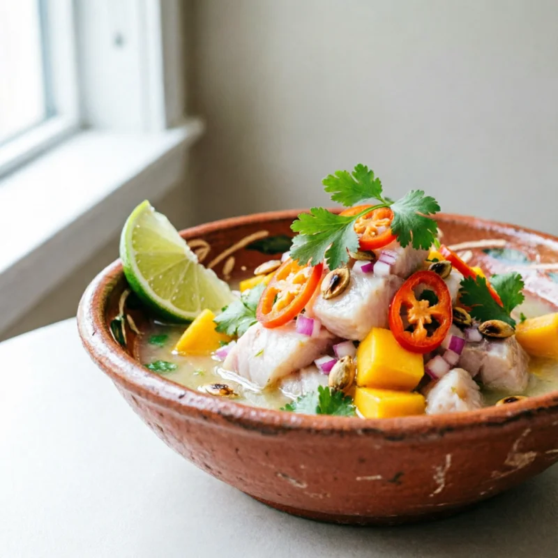 Esencias de Yucatán: Ceviche Tropical Festivo