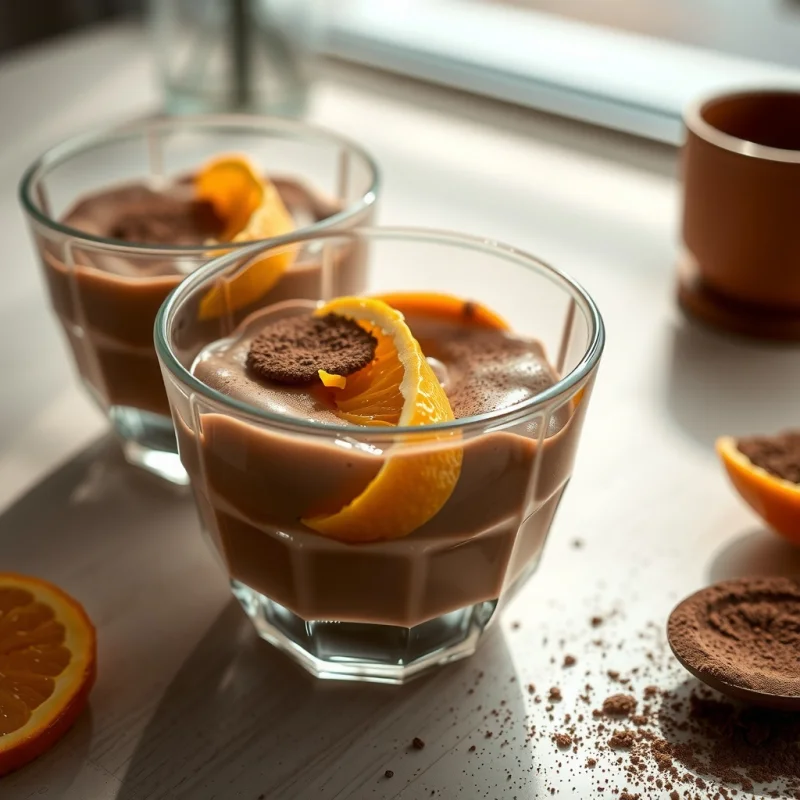 Nubes de Café Amargo y Naranja