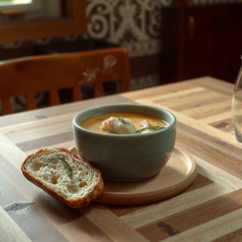 Caldo Reconfortante de Pollo y Vegetales
