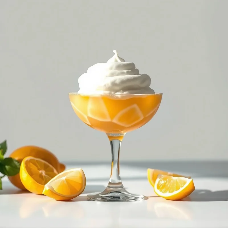 Gelatina Cítrica conAIRE de Limón