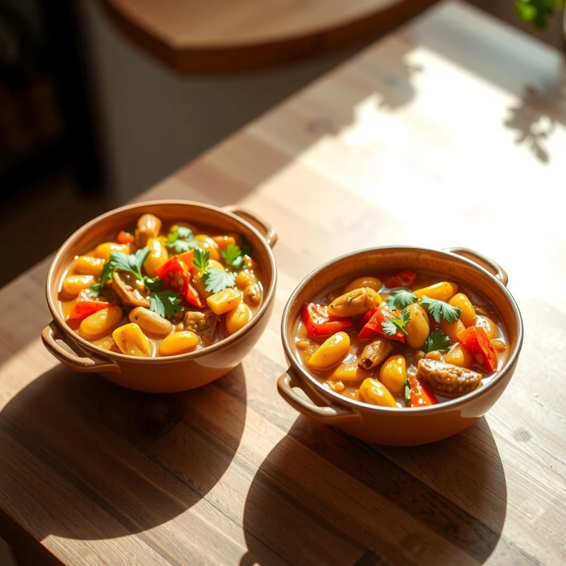 Revitalizante Curry de Lentejas y Vegetales de Temporada