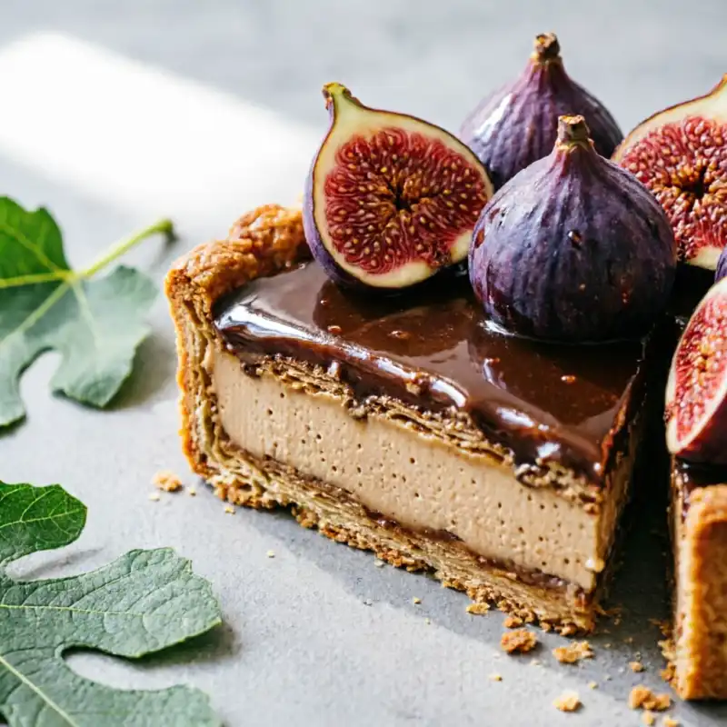 Tarta de Higos y Café Amargo