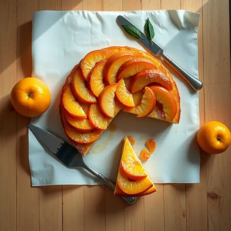 Tarta Rústica de Manzana y Canela con Toque Cítrico