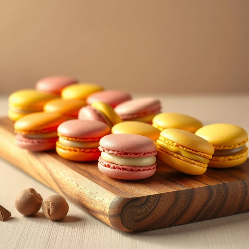 Macarons Arcoíris Comunidad: ¡Desafío Cromático!