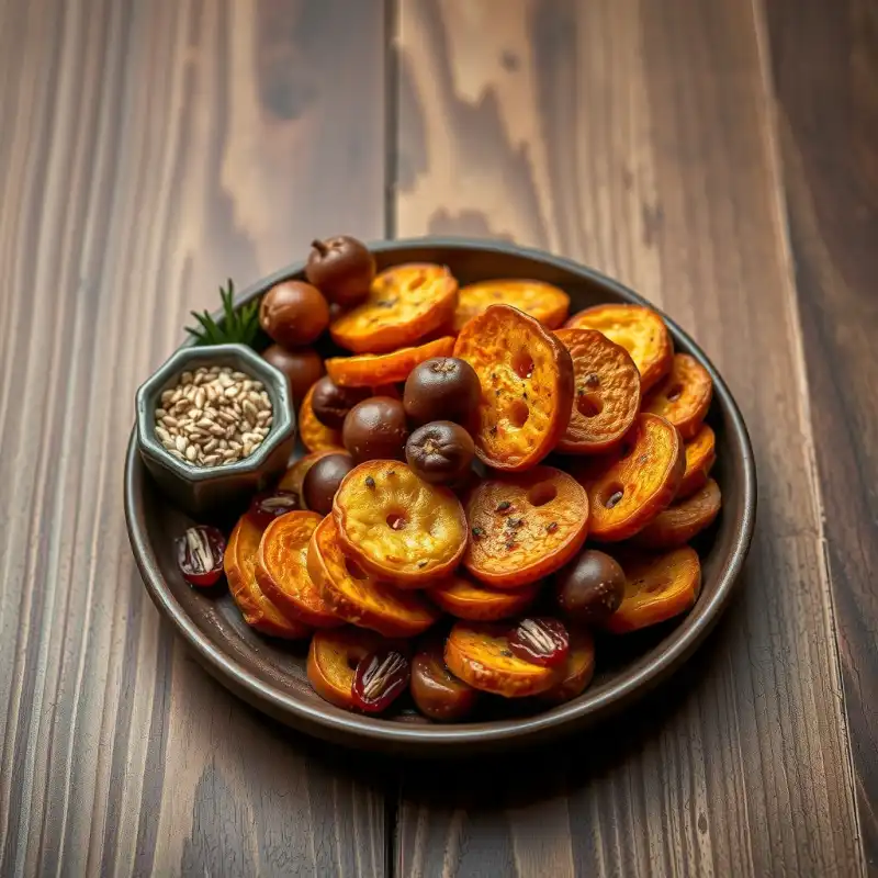 Palitos Crujientes de Queso y Almendras