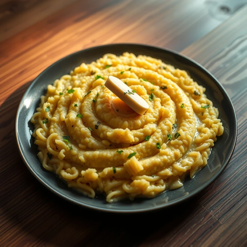 Risotto Cremoso con Hongos Trufados y Parmesano Reggiano