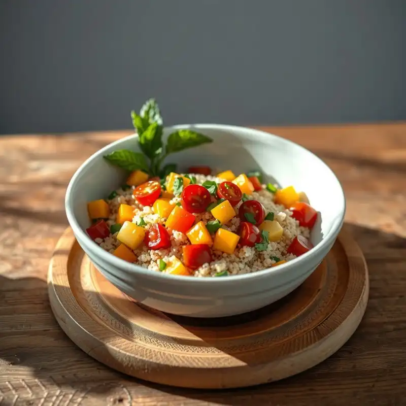 Salteado Rápido de Verano con Quinoa