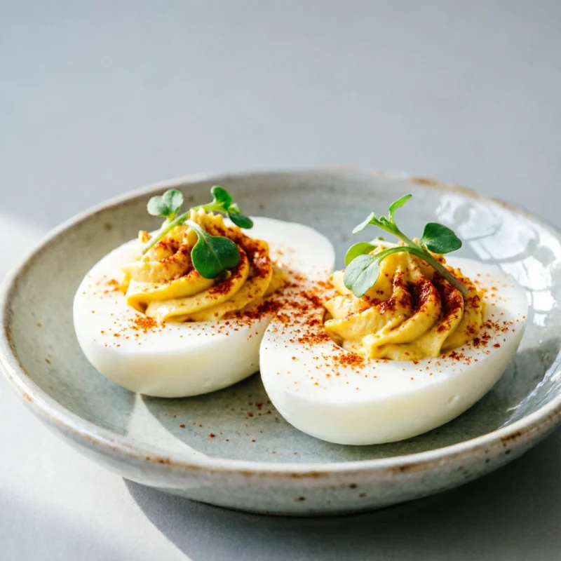 Huevos Rellenos Rápidos: Cena Proteica en Minutos