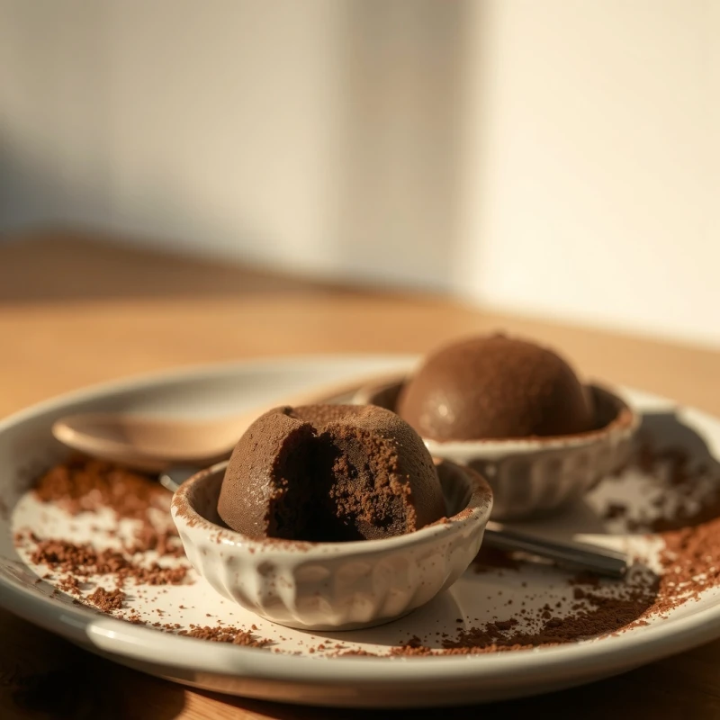 Sonrisas de Chocolate Fundido