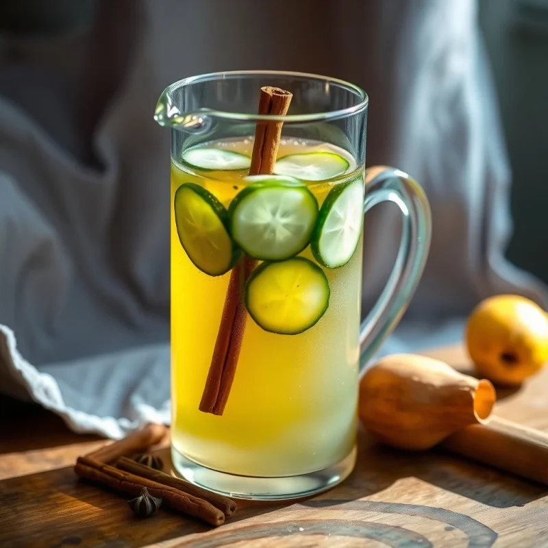 Agua de Chile y Pepino Especiada