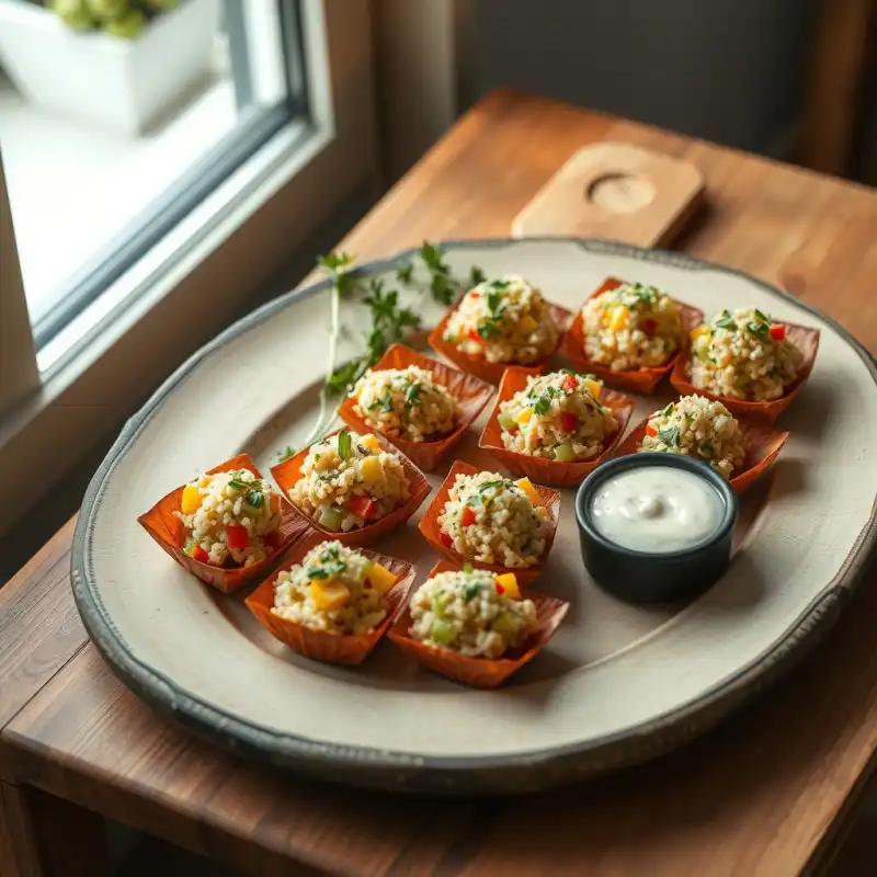 Bocaditos de Quinoa y Verduras de Temporada