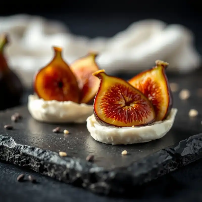 Rollitos de Verano: Higos Confitados y Miso