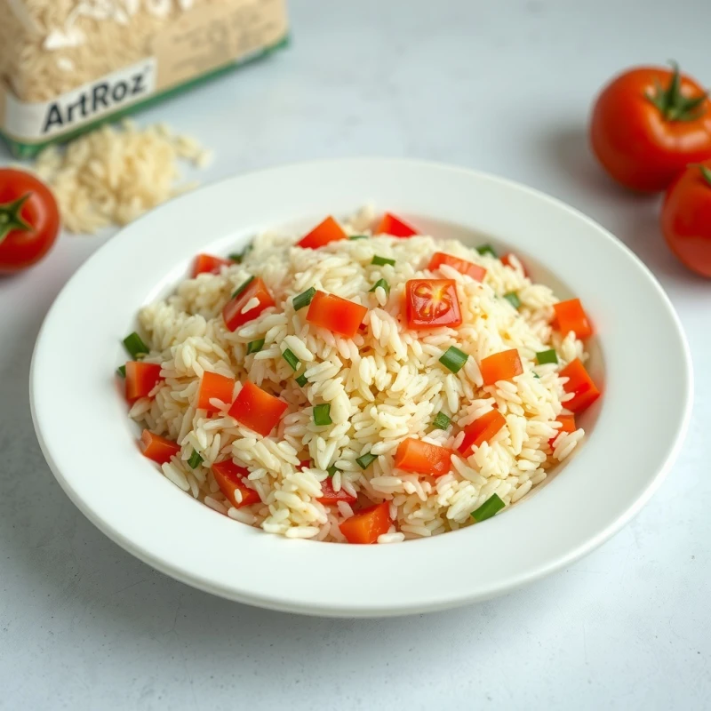 Arroz con Atún y Tomate Rápido